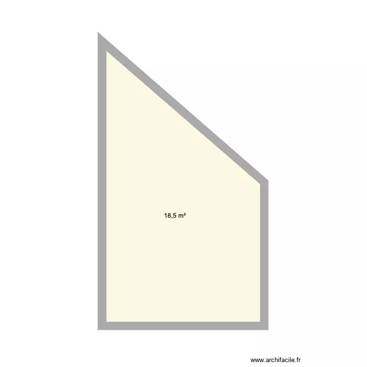 jardin vierge. Plan de 