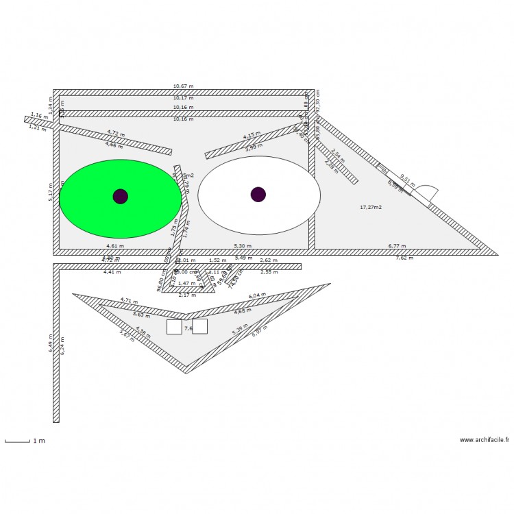 truc. Plan de 0 pièce et 0 m2