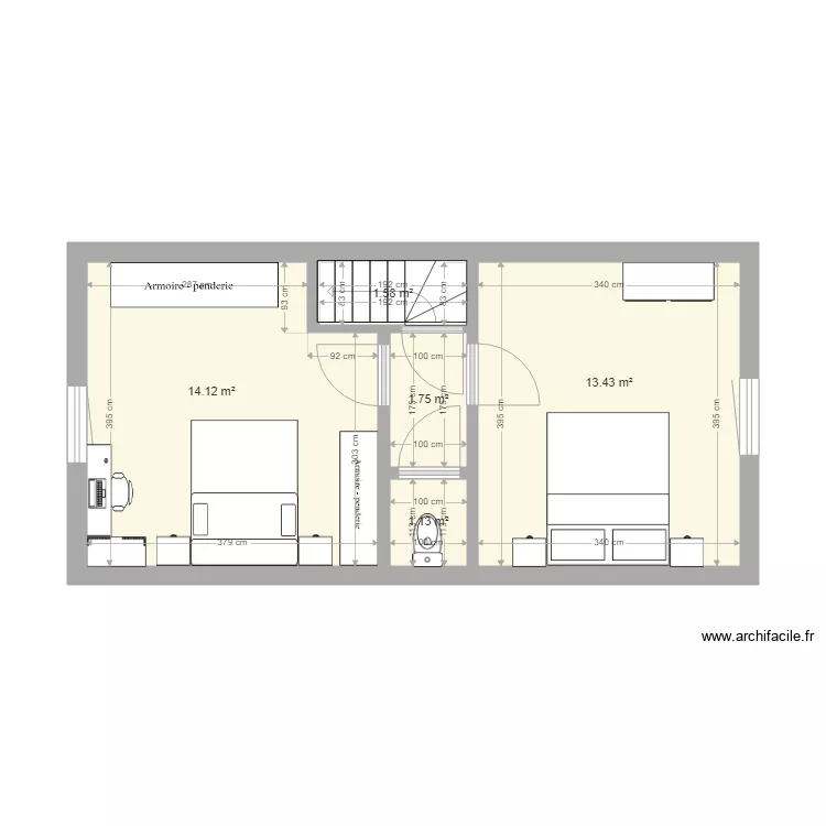 Donstiennes Haut. Plan de 