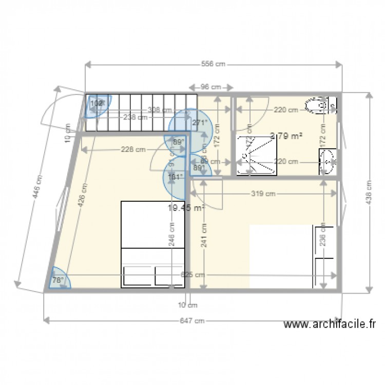 plan facade nv projet mick. Plan de 0 pièce et 0 m2