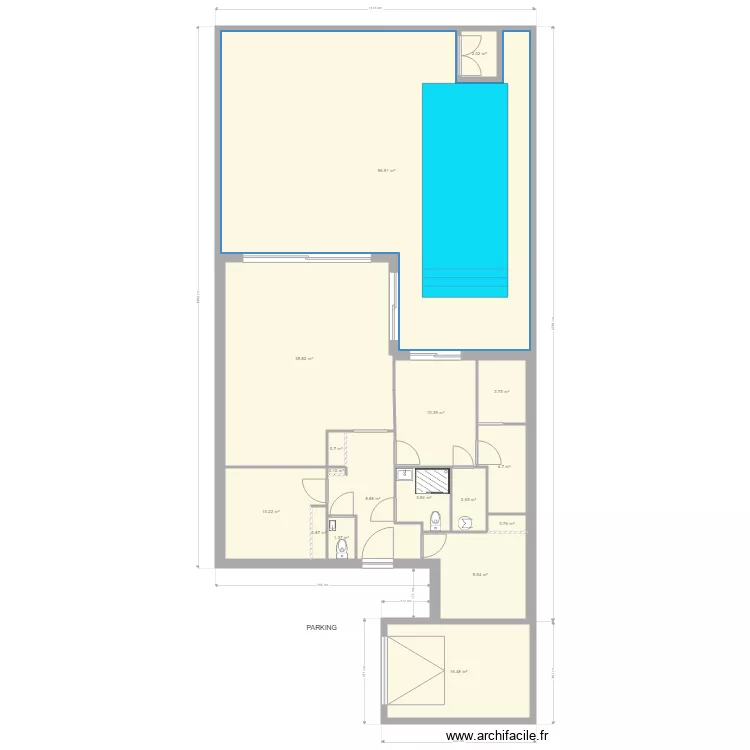 JARDIN bis. Plan de 