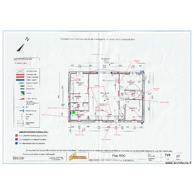 M.Sedratti. Plan de 0 pièce et 0 m2