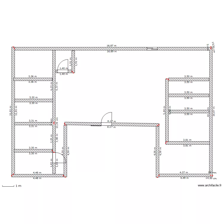 maison 1. Plan de 