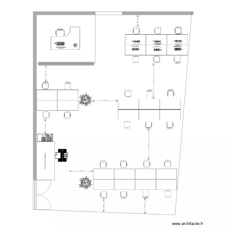 R&eacute;am&eacute;nagement IT version 2. Plan de 
