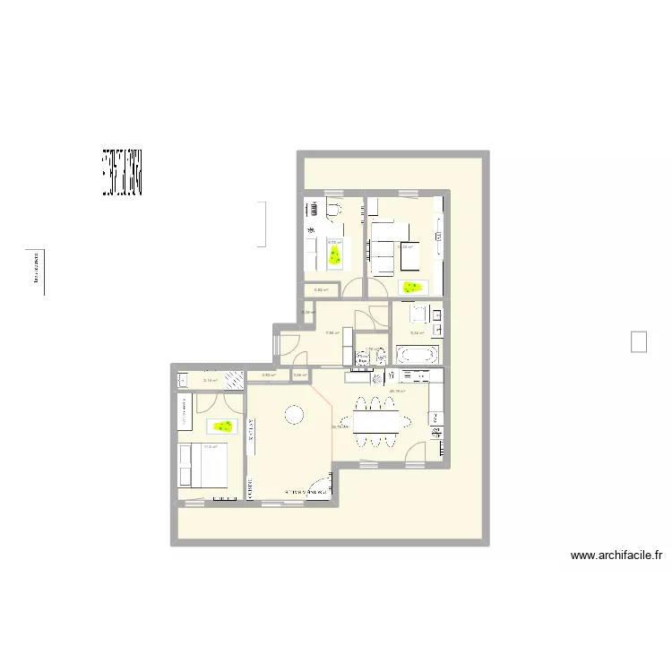 le mans jardin des plantes. Plan de 