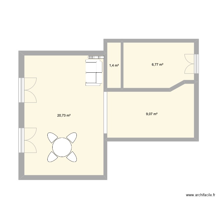 Plan pas fini. Plan de 0 pièce et 0 m2