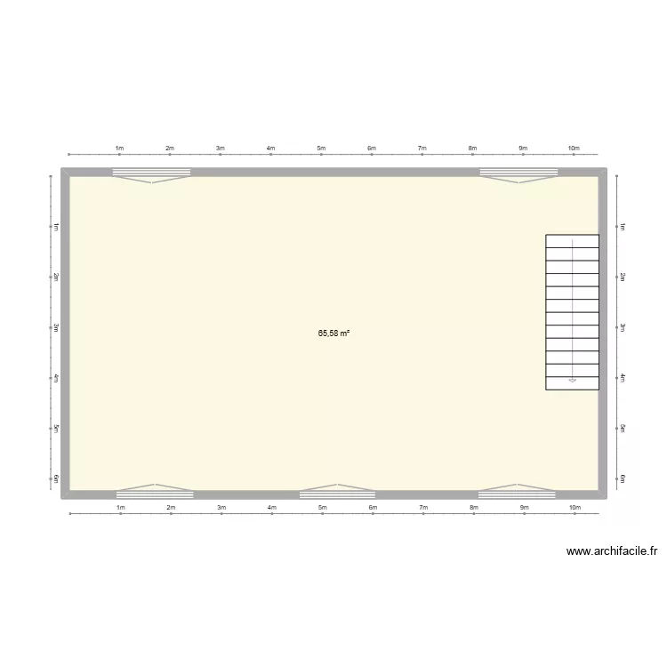 extention. Plan de 1 Pièce et 66 m² extention. Plan de 1 Pièce et 66 m²