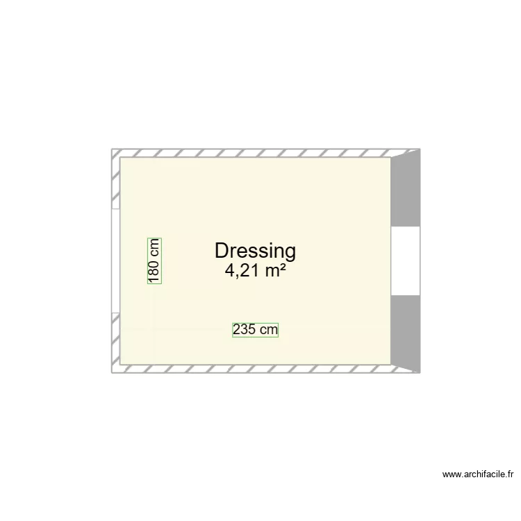 Dressing 2. Plan de 