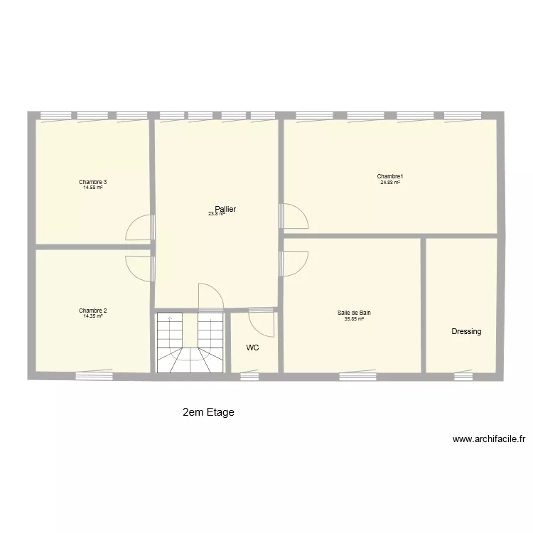 Surbourg 2em Etage. Plan de Surbourg 2em Etage. Plan de