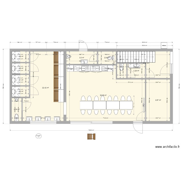 mvo 20. Plan de 12 pièces et 93 m2