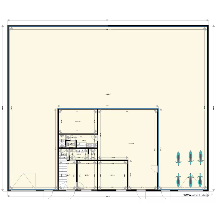 Bureaux Genay v2. Plan de 