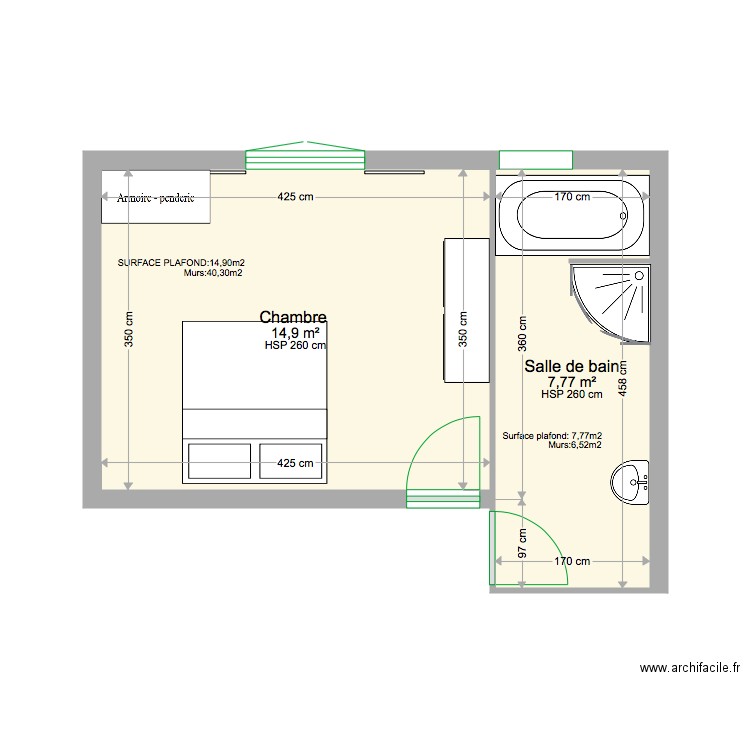 rénovation maison principale. Plan de 0 pièce et 0 m2