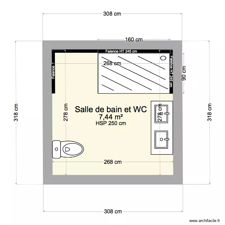 LOUVRIER SALLE DE BAIN . Plan de LOUVRIER SALLE DE BAIN . Plan de
