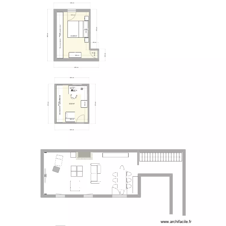 Chambres Codos. Plan de Chambres Codos. Plan de