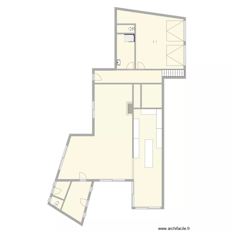 VAUX RDC. Plan de VAUX RDC. Plan de