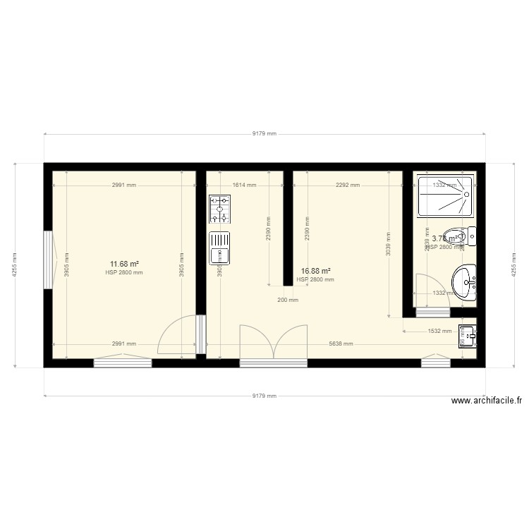 Maisonnette Orika 2. Plan de 0 pièce et 0 m2