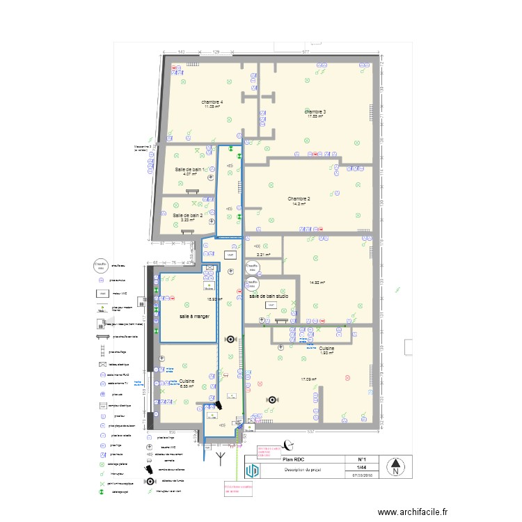 Colbert electricite v2. Plan de 0 pièce et 0 m2