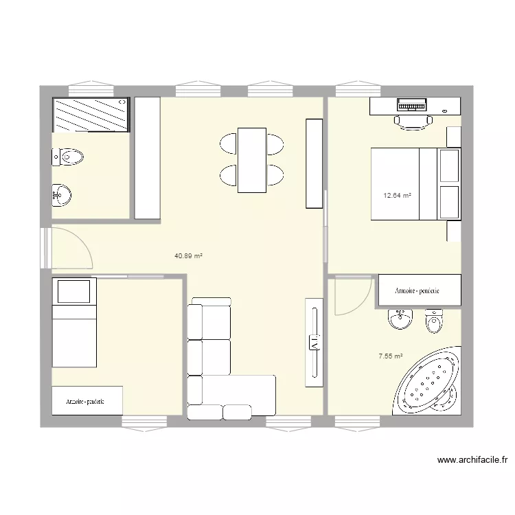 MAISON BILBAO 2. Plan de 