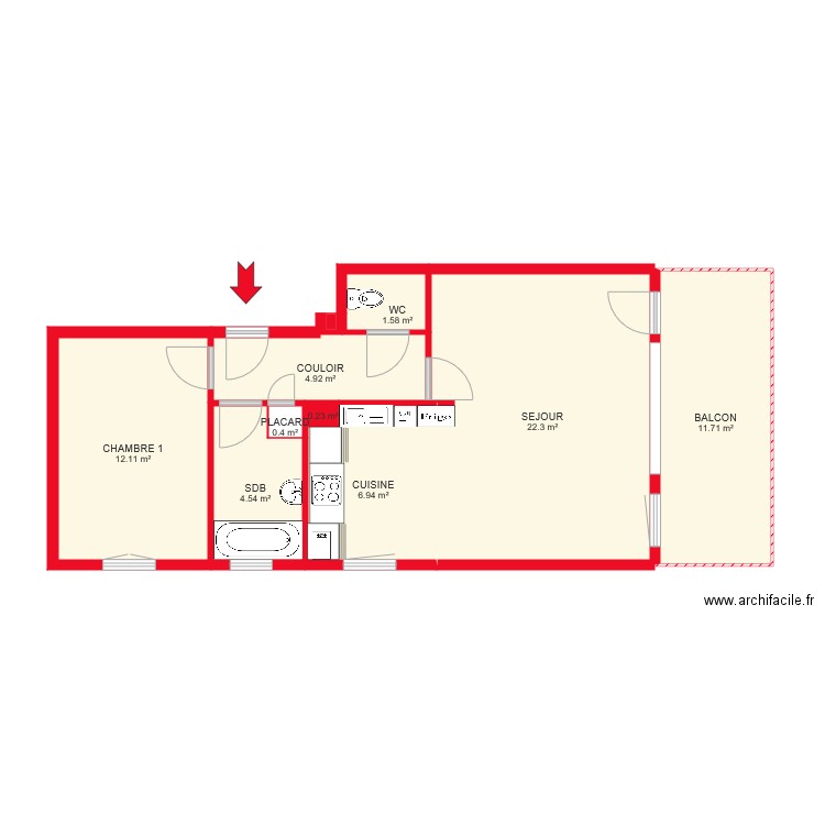 BI 5054 THANN TEST FREDERIC. Plan de 0 pièce et 0 m2