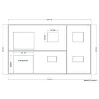 PLAN DE FACADE AVANT avant travaux