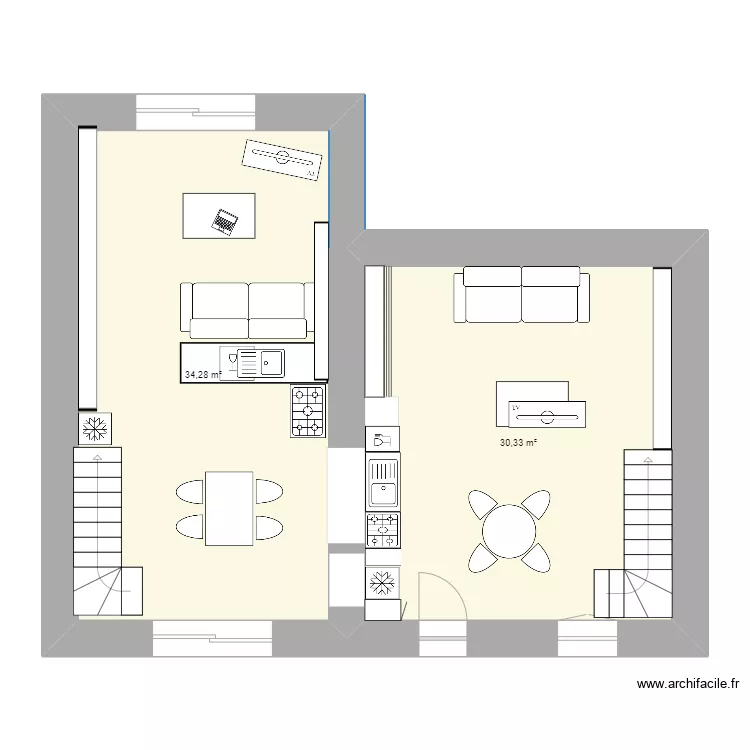la papini&egrave;re projet 3. Plan de 