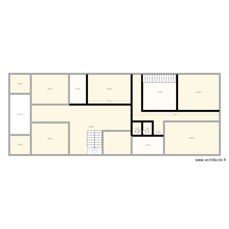 Reconstruction. Plan de 0 pièce et 0 m2
