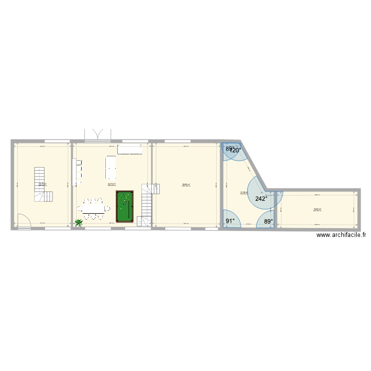 MOUZEIL comble. Plan de 0 pièce et 0 m2