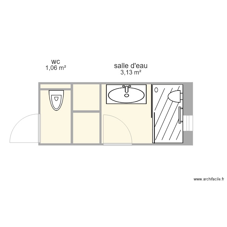 BEAL JP. Plan de 5 pièces et 5 m2