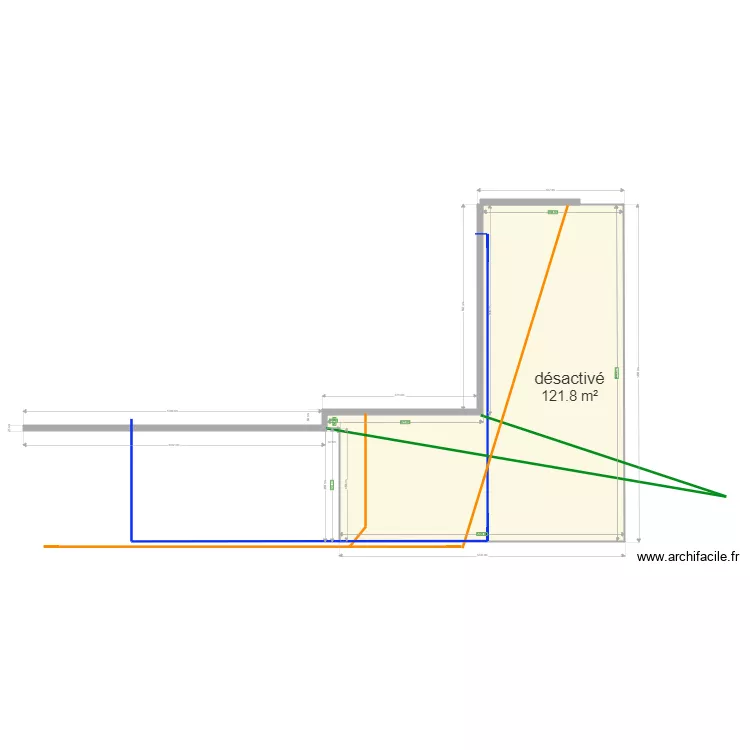 d&eacute;sactiv&eacute;. Plan de 