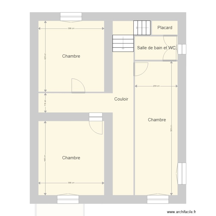 DUFOUR. Plan de 0 pièce et 0 m2