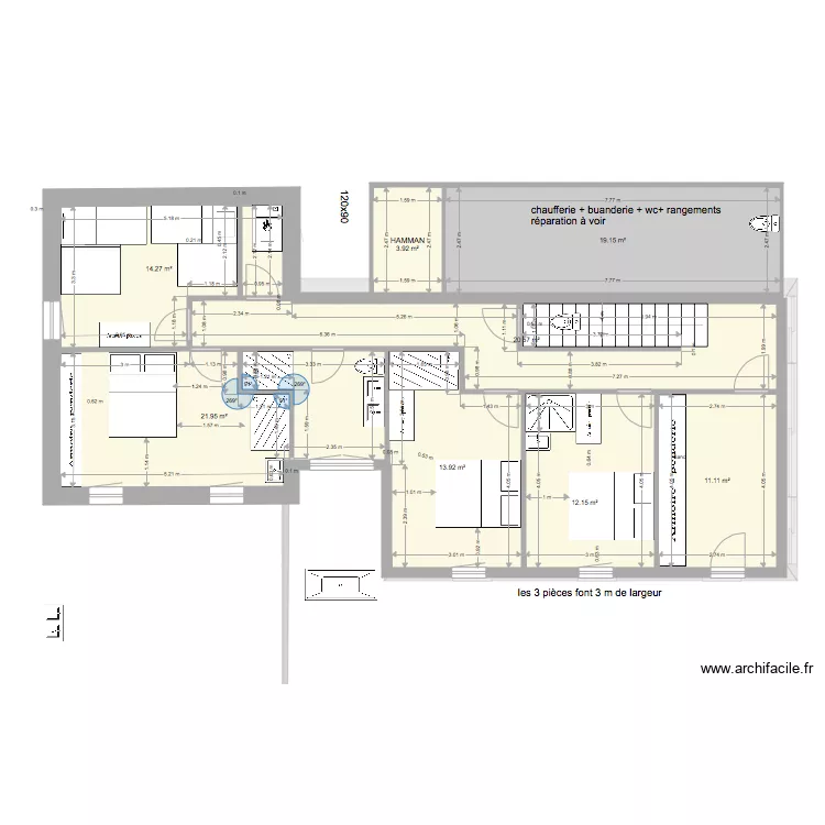 ceillac claire 15. Plan de 