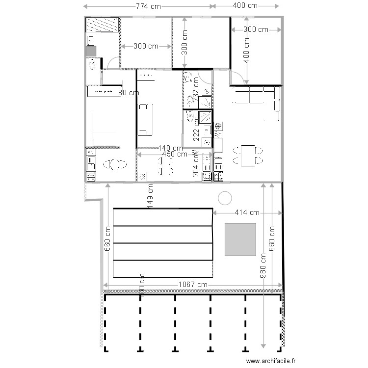 plan 3 mares6. Plan de 8 pièces et 138 m2