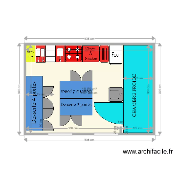 KITCHEN GRILL. Plan de KITCHEN GRILL. Plan de