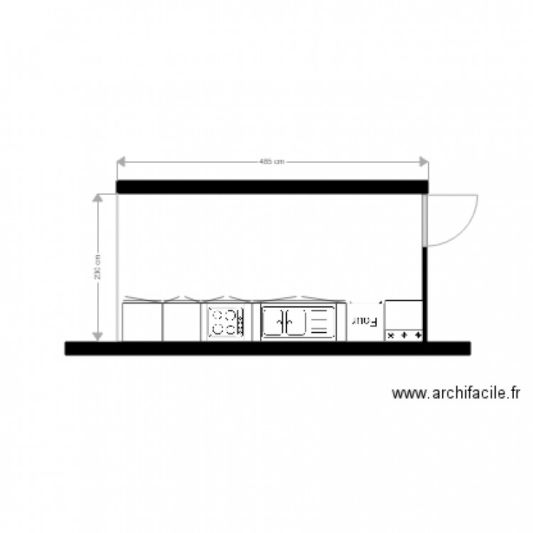 CATHERINE CUISINE. Plan de 0 pièce et 0 m2