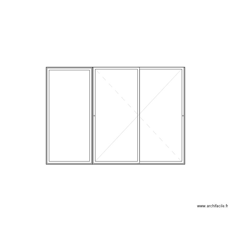 facade. Plan de 0 pièce et 0 m2