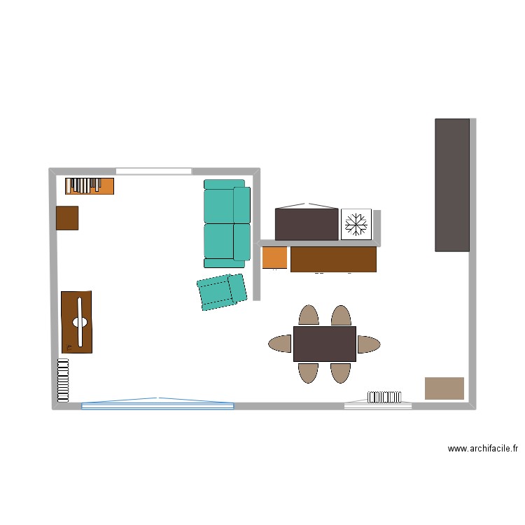 Pascale. Plan de 0 pièce et 0 m2