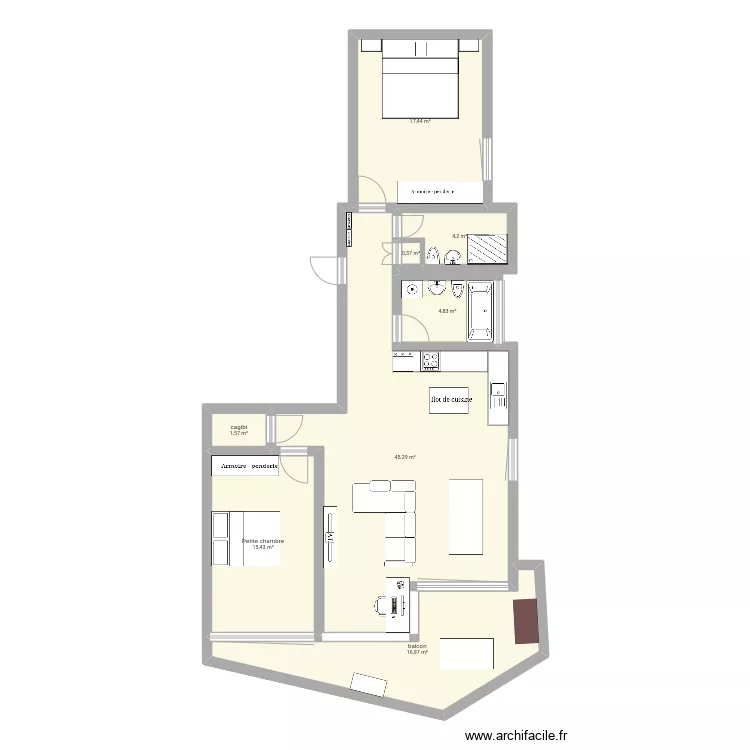Route Chailly 86b. Plan de Route Chailly 86b. Plan de