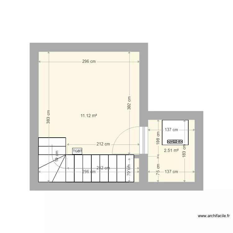Cave. Plan de 0 pièce et 0 m2 Cave. Plan de 0 pièce et 0 m2