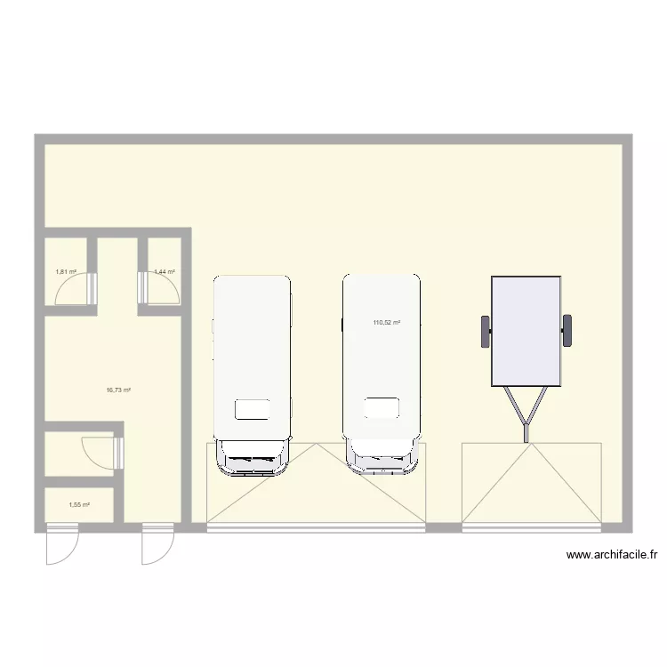 garage pont 7. Plan de 