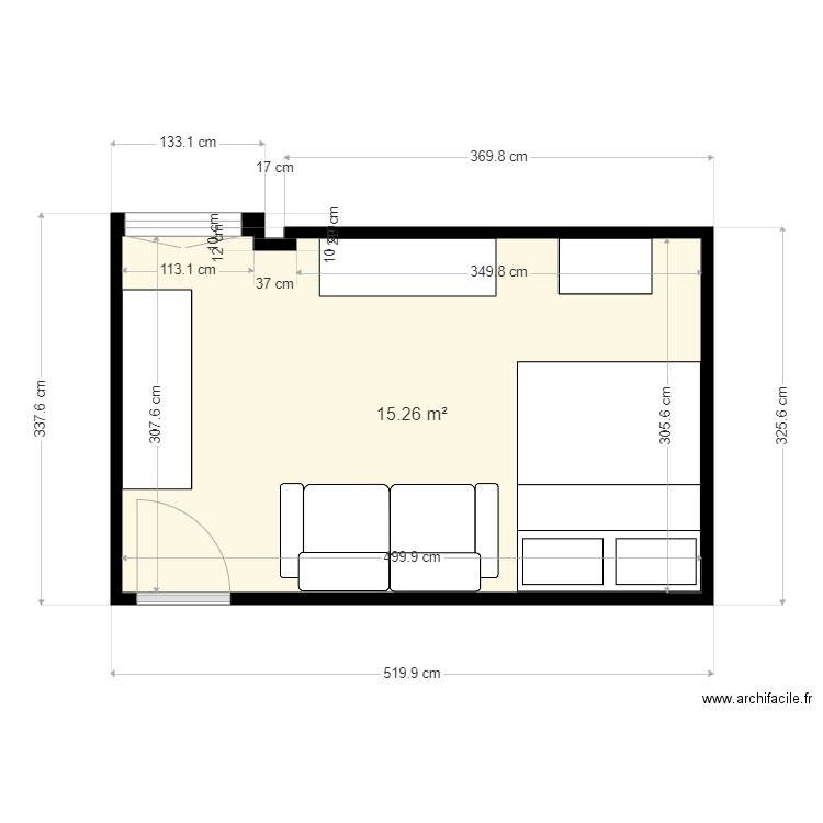 Habitacion casa Donostia . Plan de 0 pièce et 0 m2