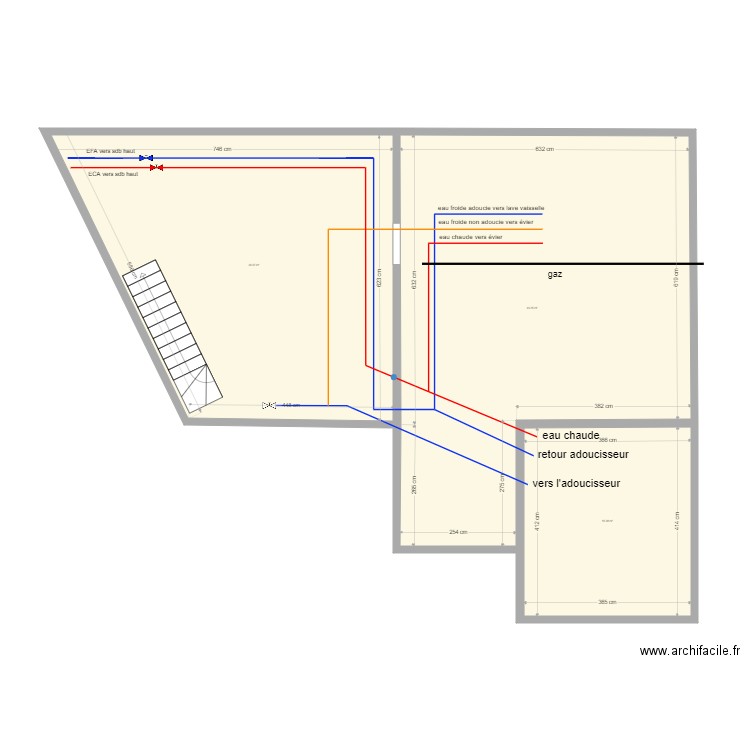 anthy sous sol réseau eau. Plan de 0 pièce et 0 m2