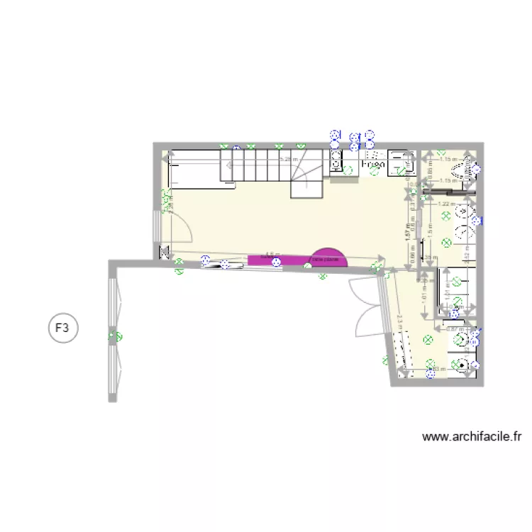 Duplex RDC good. Plan de 