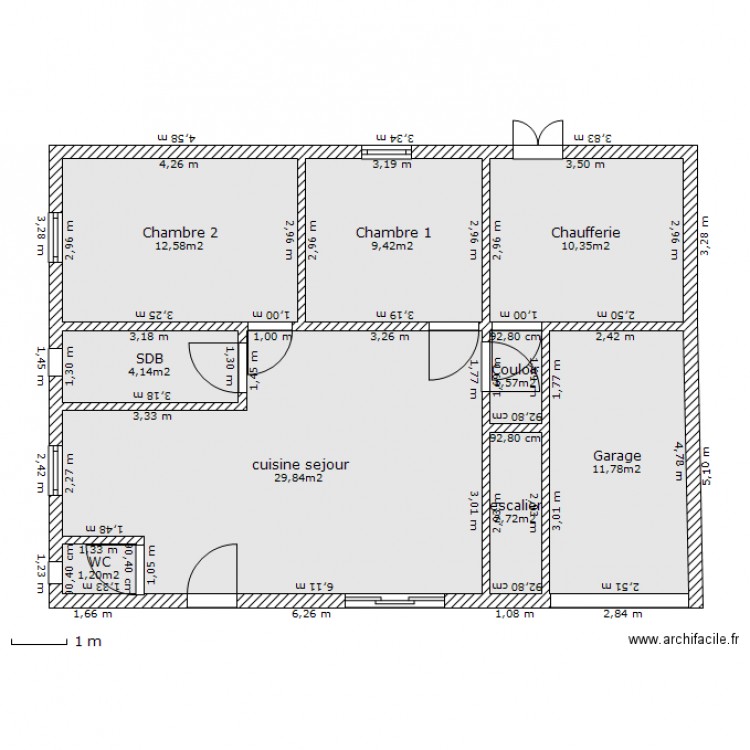 Plan. Plan de 0 pièce et 0 m2