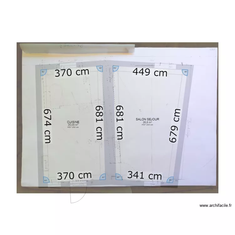 BEAUCROISSANT. Plan de BEAUCROISSANT. Plan de