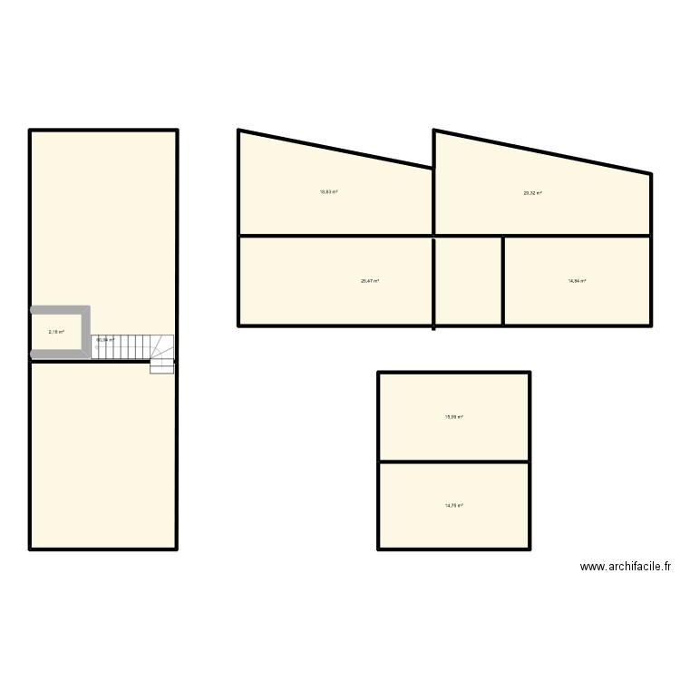 cartoucherie collectif. Plan de 0 pièce et 0 m2
