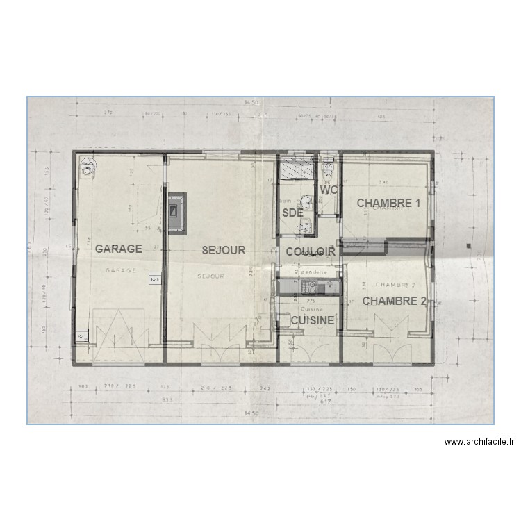 LABARTHE. Plan de 0 pièce et 0 m2