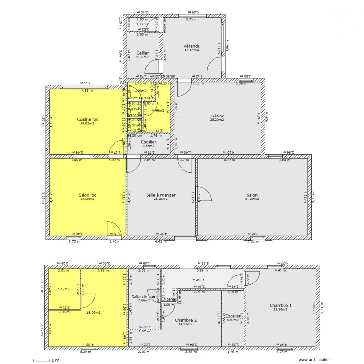 BELLE ET HOULLEFORT LOCATION. Plan de 0 pièce et 0 m2