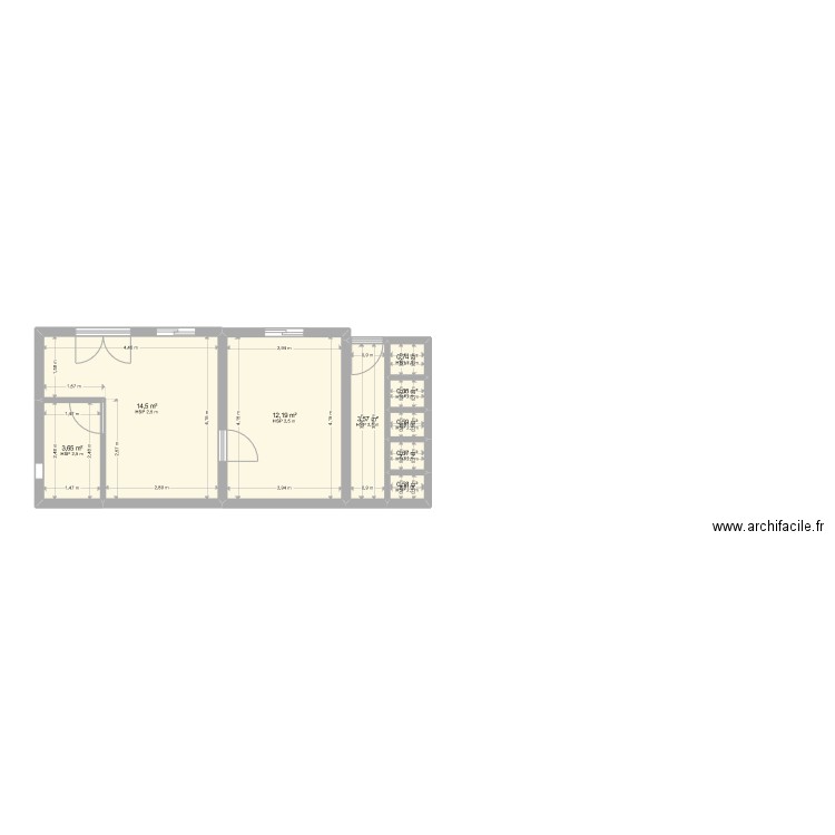 grange. Plan de 0 pièce et 0 m2