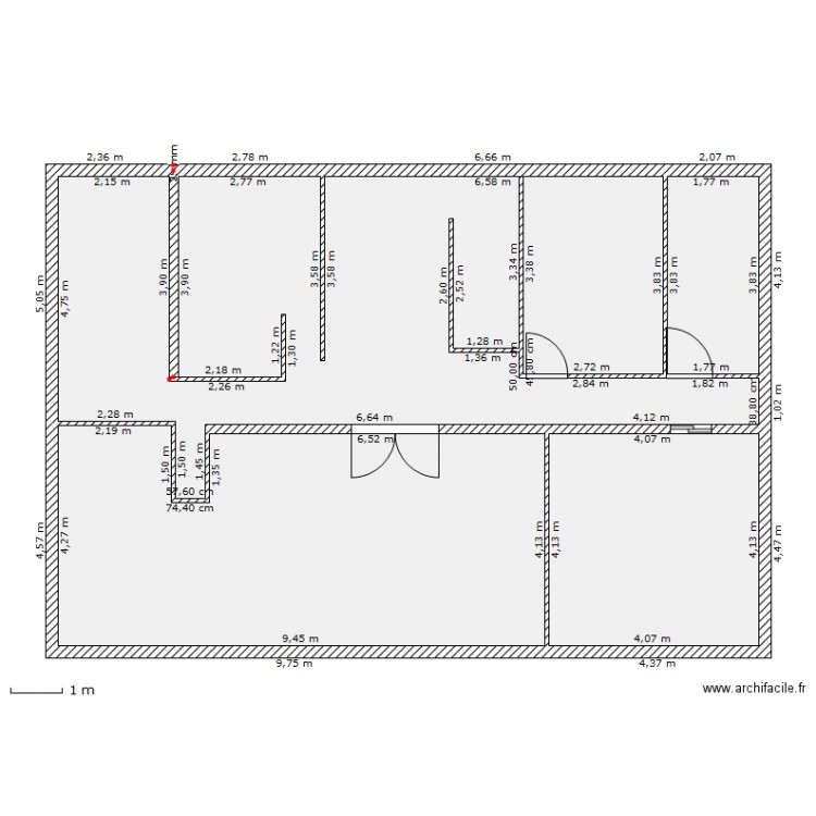 montadelle rdch. Plan de 0 pièce et 0 m2