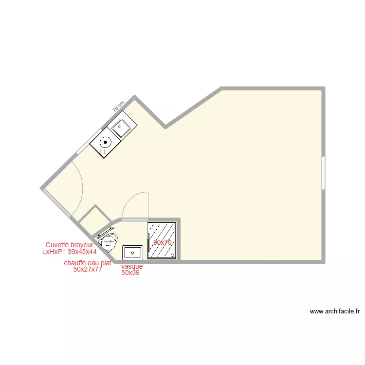 VAUTHIER PLOMBERIE V2. Plan de 